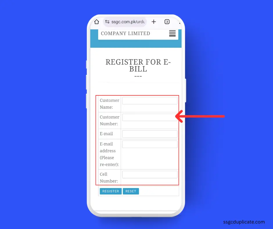 ebill registration